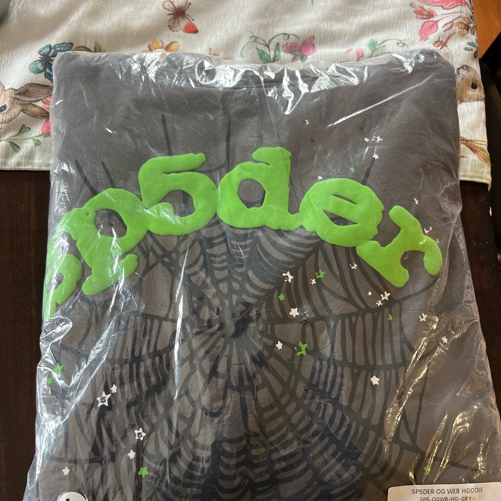 Spider Kids Gray Hoodie